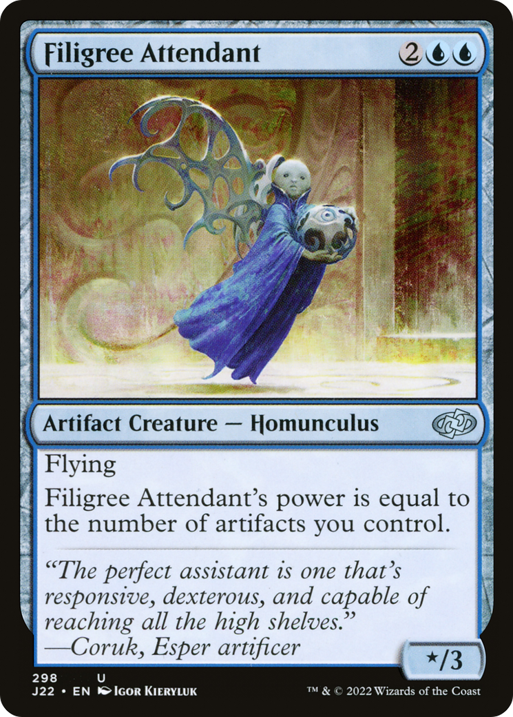 Filigree Attendant (J22-298) [Jumpstart 2022]