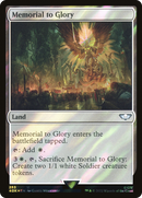 Memorial to Glory (Surge Foil) (40K-283) [Warhammer 40,000 Commander] Foil