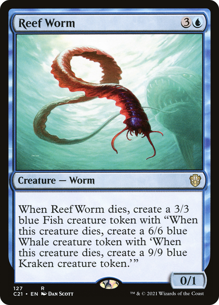Reef Worm (C21-127) [Commander 2021]