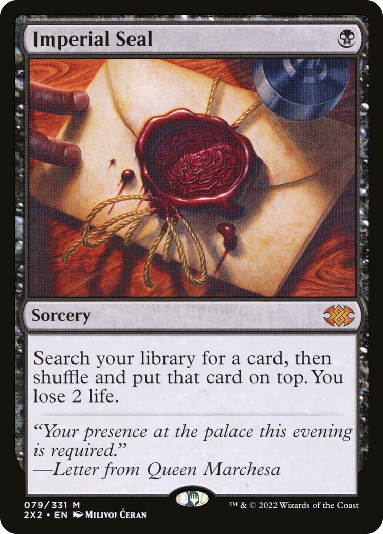 Imperial Seal (2X2-079) [Double Masters 2022]