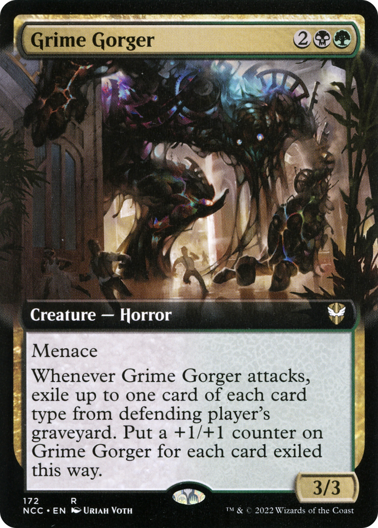 Grime Gorger (Extended Art) (NCC-172) [New Capenna Commander]