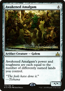 Awakened Amalgam (PRE-175S) [Rivals of Ixalan Promos] Foil