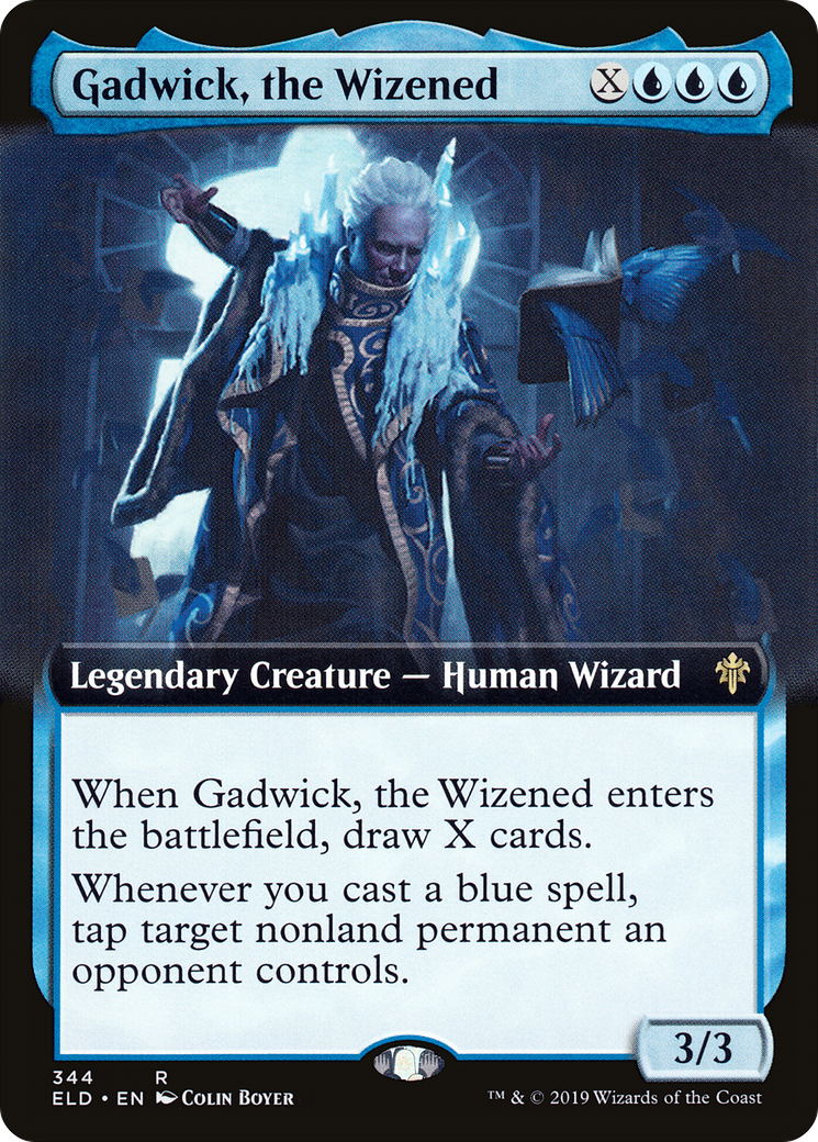 Gadwick, the Wizened (Extended Art) (ELD-344) [Throne of Eldraine]