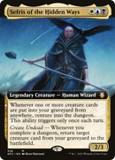 Sefris of the Hidden Ways (Extended Art) (AFC-326) [Forgotten Realms Commander]