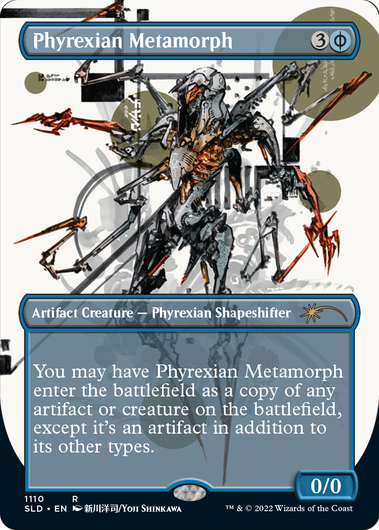 Phyrexian Metamorph (Borderless) (SLD-1110) (Borderless) [Secret Lair Drop]