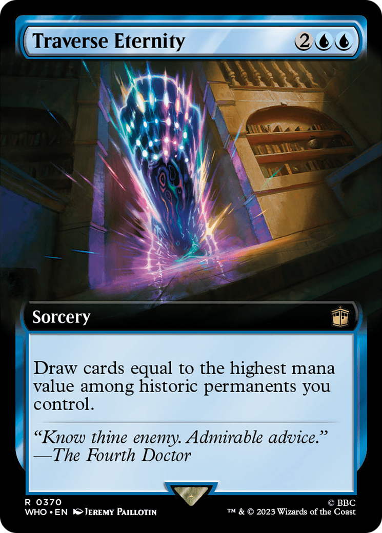 Traverse Eternity (WHO-370) [Doctor Who]: (Extended Art)