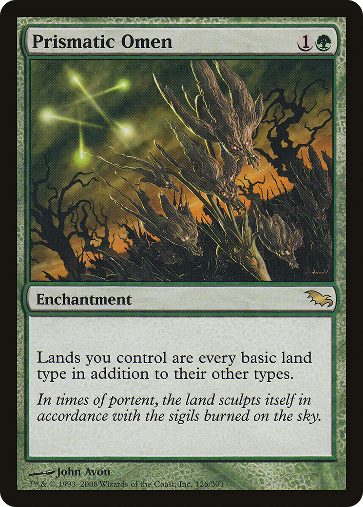 Prismatic Omen (SHM-126) [Shadowmoor]