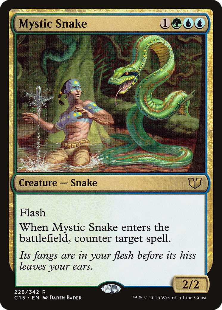Mystic Snake (C15-228) [Commander 2015]