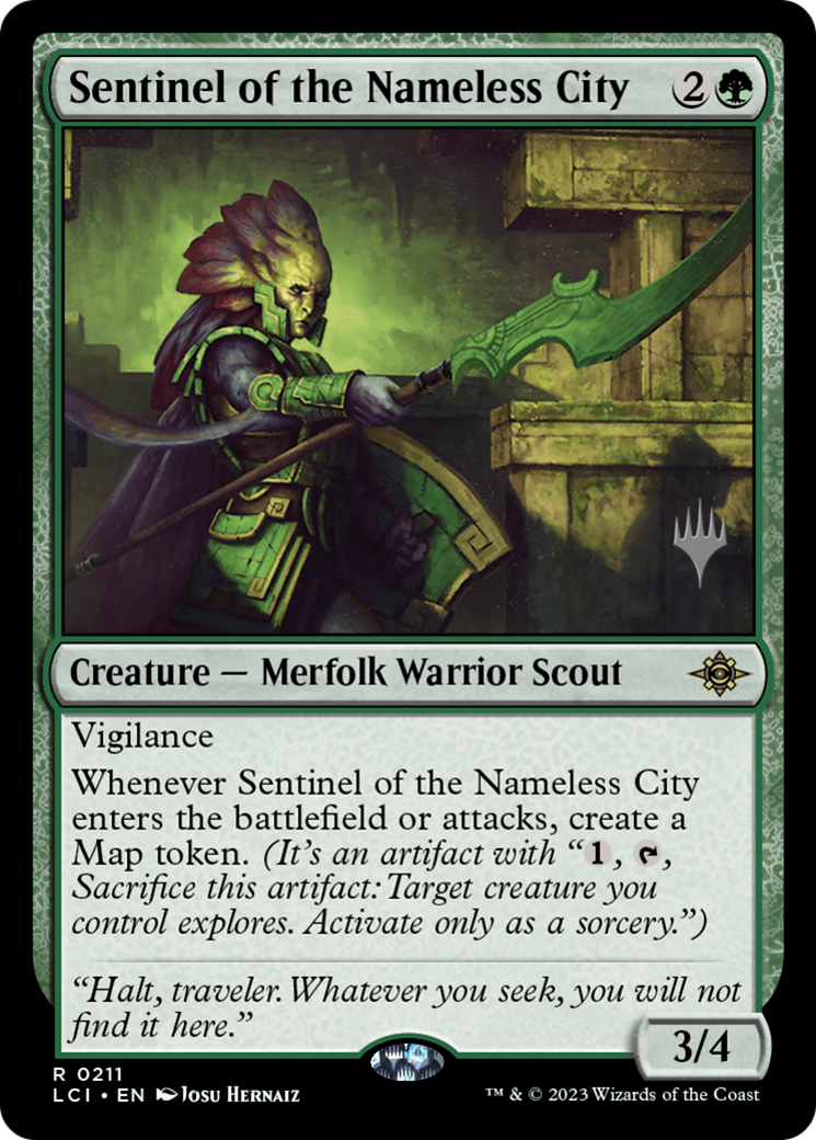 Sentinel of the Nameless City (PPLCI-211) [Promo Pack: The Lost Caverns of Ixalan Promos]