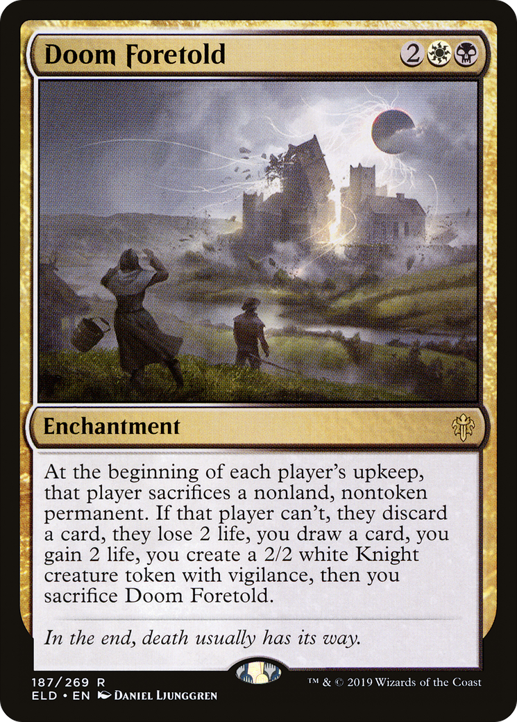 Doom Foretold (ELD-187) [Throne of Eldraine]