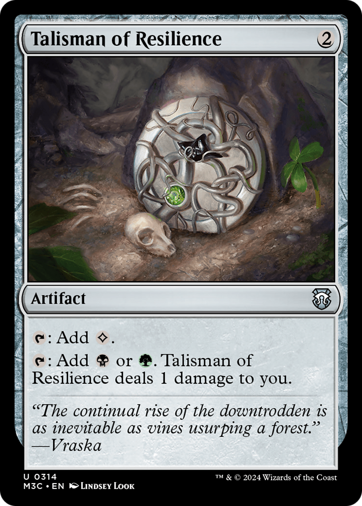 Talisman of Resilience (M3C-314) [Modern Horizons 3 Commander]
