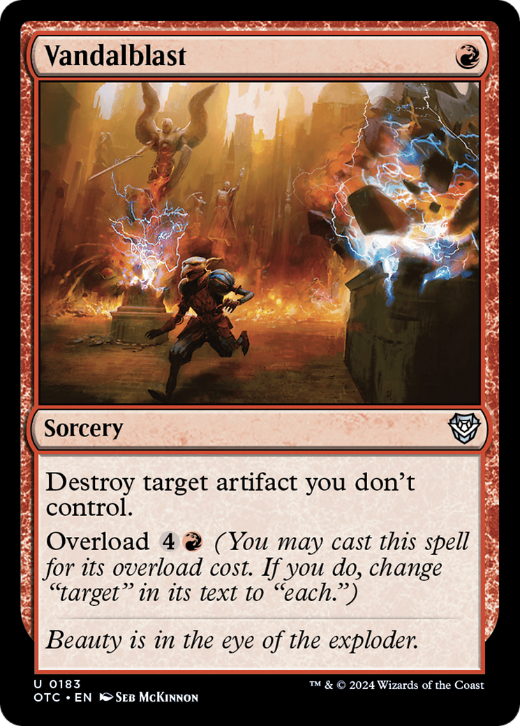 Vandalblast (OTC-183) [Outlaws of Thunder Junction Commander]