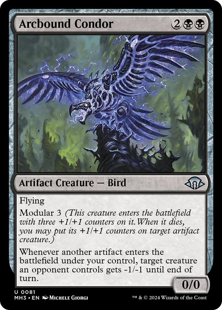 Arcbound Condor (MH3-081) [Modern Horizons 3] Foil