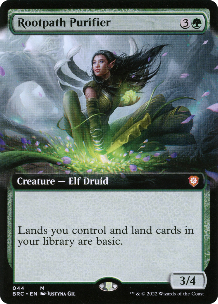Rootpath Purifier (Extended Art) (BRC-044) [The Brothers' War Commander]
