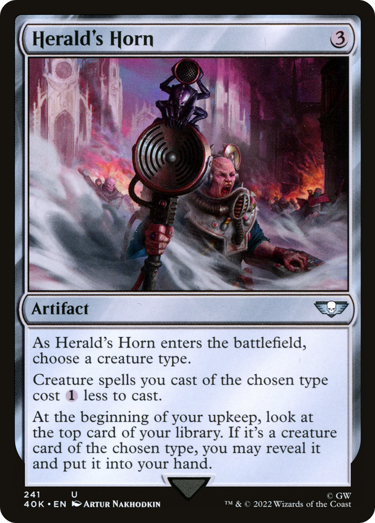 Herald's Horn (40K-241) [Warhammer 40,000 Commander]