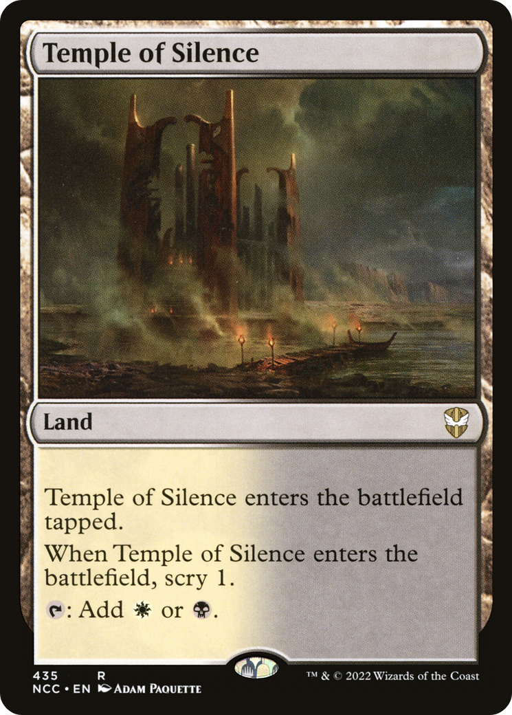 Temple of Silence (NCC-435) [New Capenna Commander]