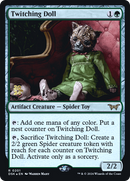 Twitching Doll (PRE-201S) [Duskmourn: House of Horror Promos] Foil