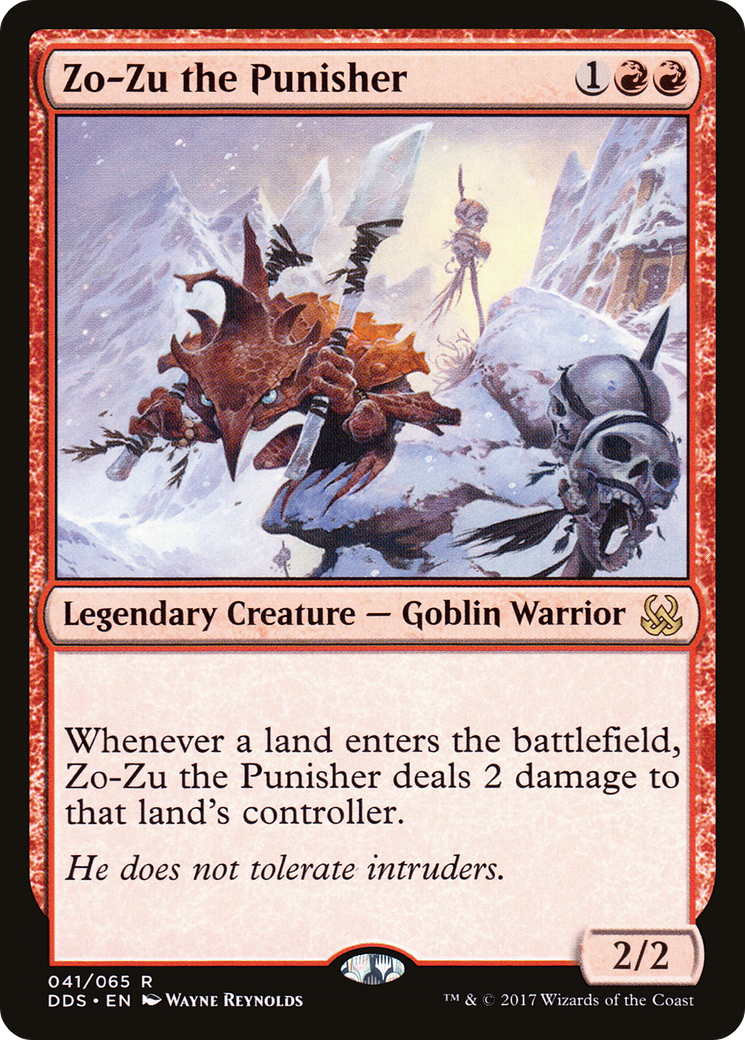 Zo-Zu the Punisher (DDS-041) [Duel Decks: Mind vs. Might]