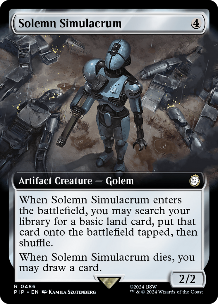 Solemn Simulacrum (PIP-486) [Fallout]: (Extended Art)