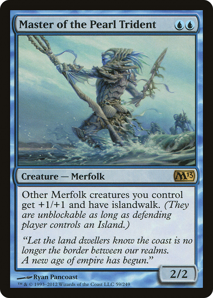 Master of the Pearl Trident (M13-059) [Magic 2013]