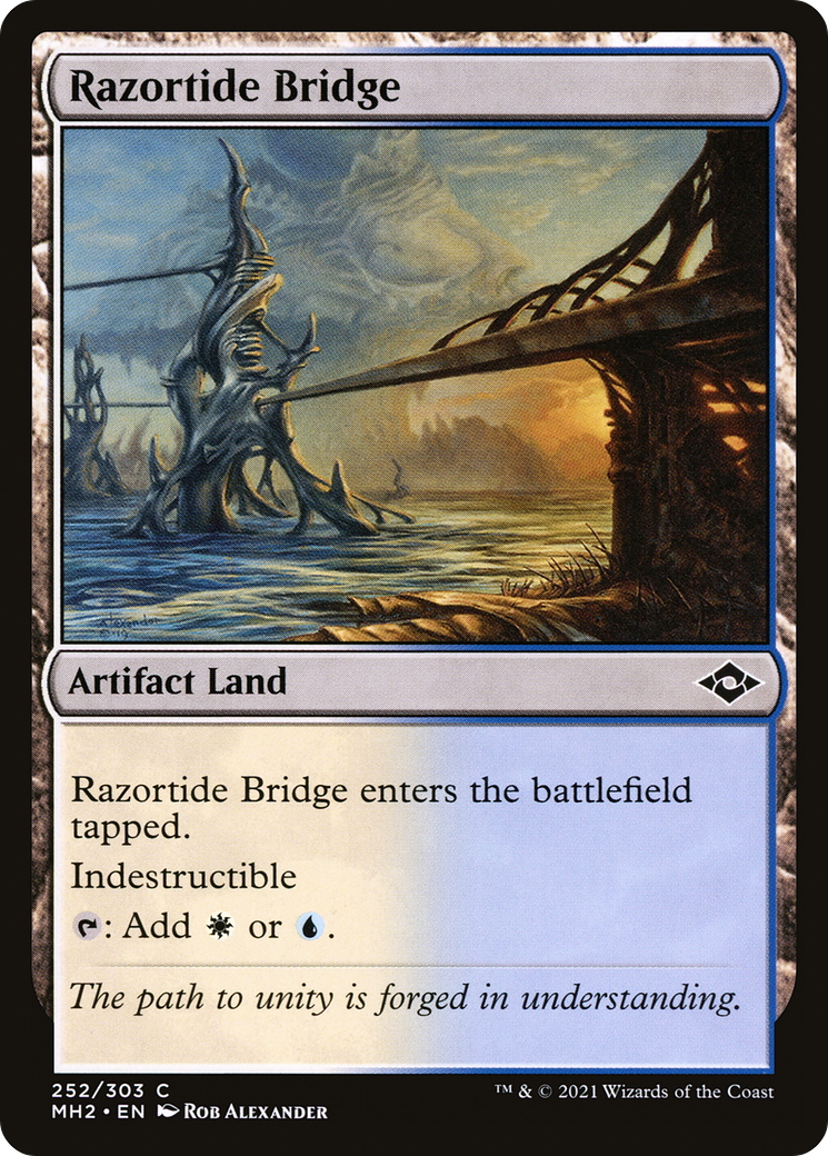 Razortide Bridge (MH2-252) [Modern Horizons 2]