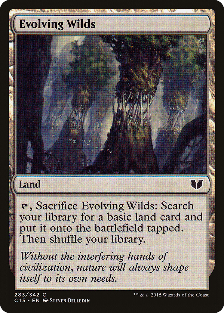 Evolving Wilds (C15-283) [Commander 2015]