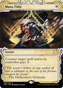 Mana Tithe (STA-008) (Showcase) (Borderless) [Strixhaven Mystical Archive]
