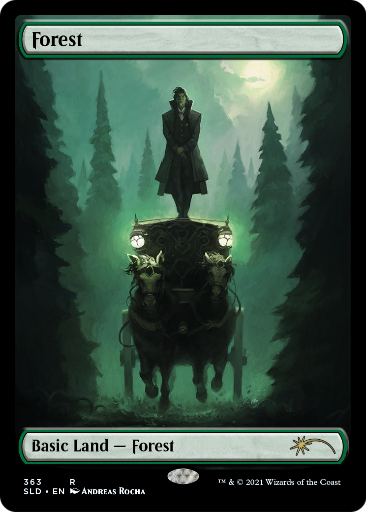 Forest (The Dracula Lands) (SLD-363) [Secret Lair Drop]