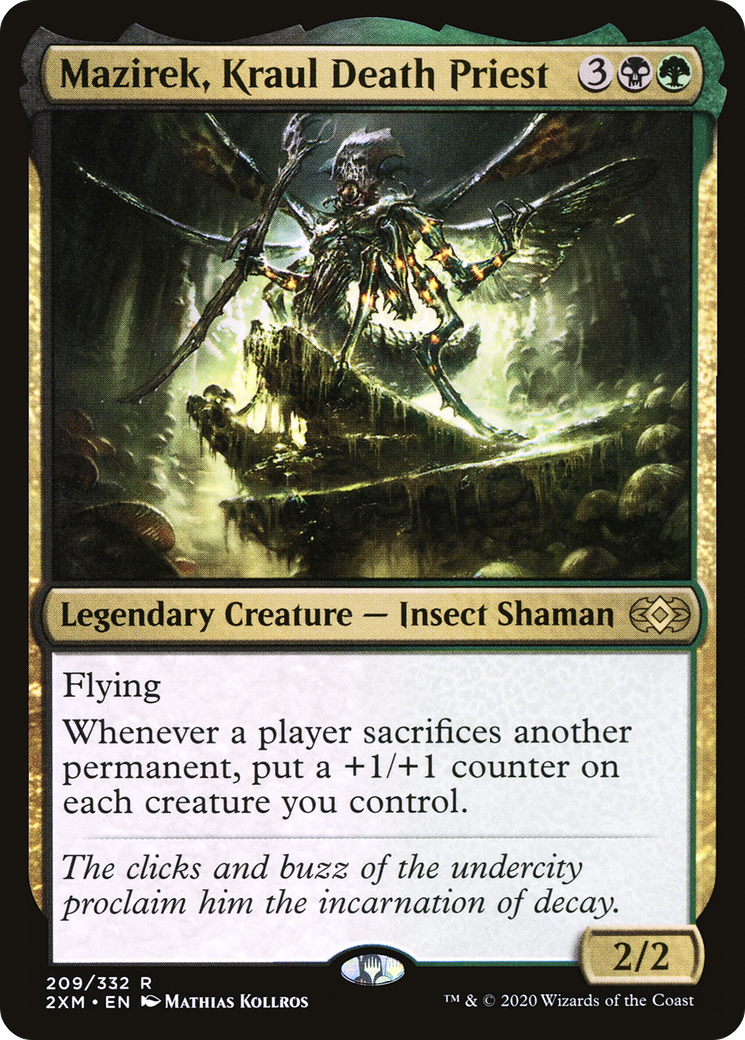 Mazirek, Kraul Death Priest (2XM-209) [Double Masters] Foil