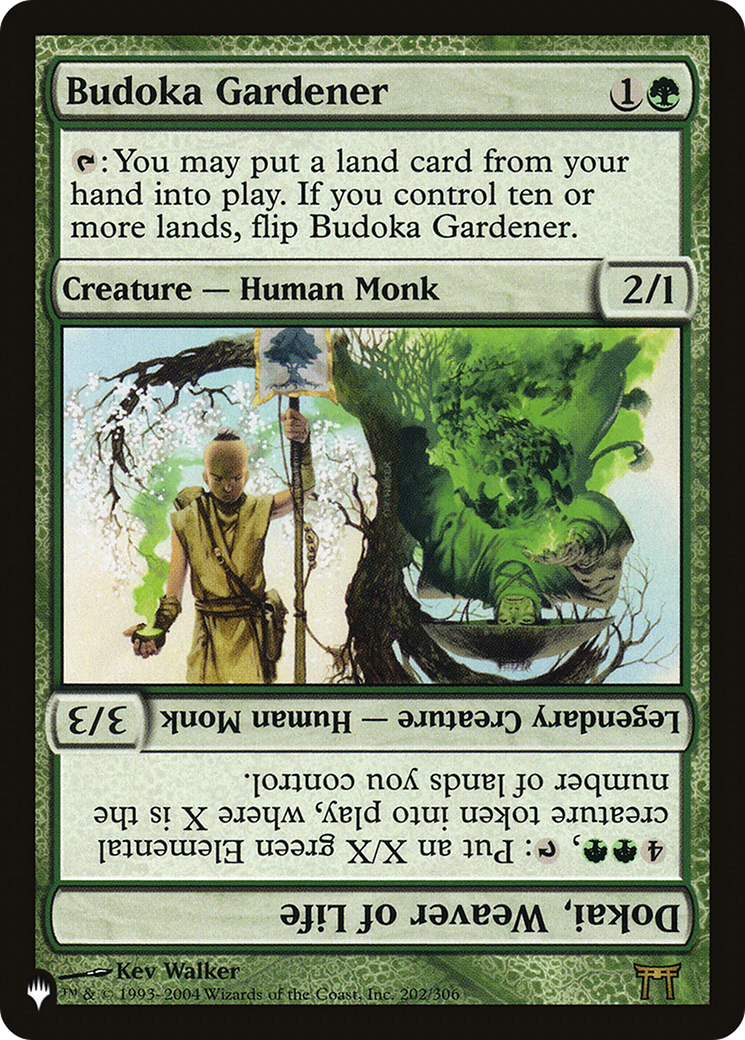 Budoka Gardener // Dokai, Weaver of Life (LIST-CHK-202) [The List]