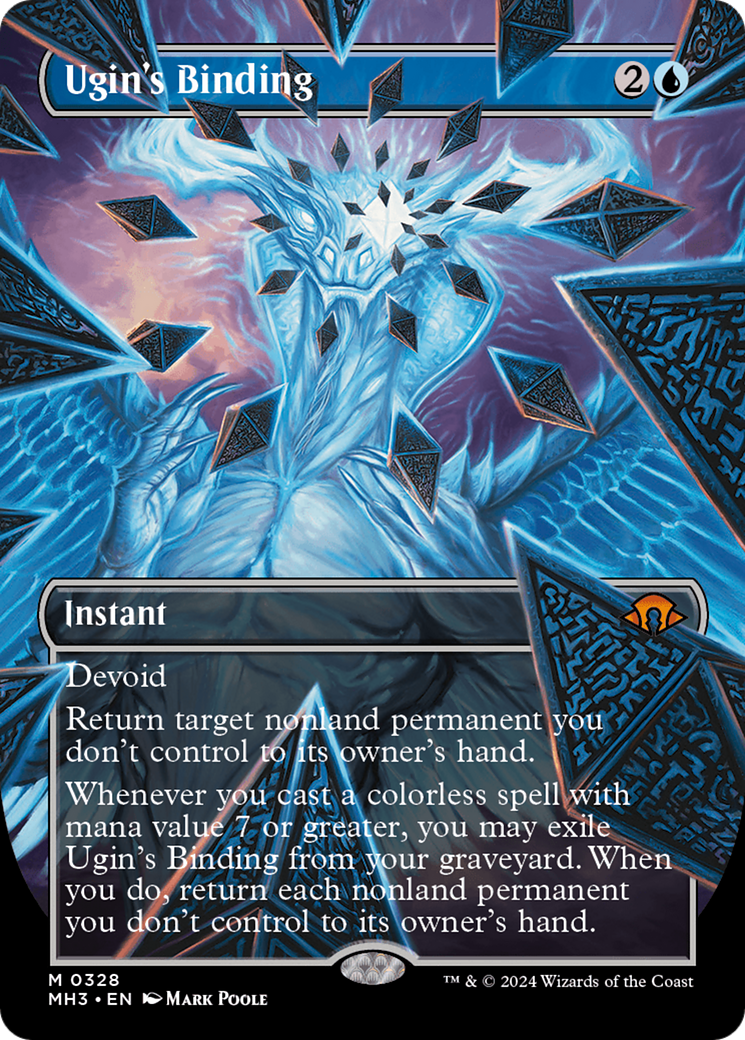 Ugin's Binding (MH3-328) [Modern Horizons 3] (Borderless)