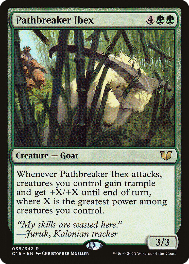 Pathbreaker Ibex (C15-038) [Commander 2015]
