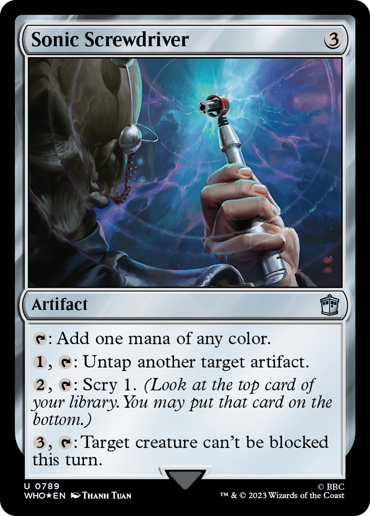 Sonic Screwdriver (WHO-789) [Doctor Who] Foil