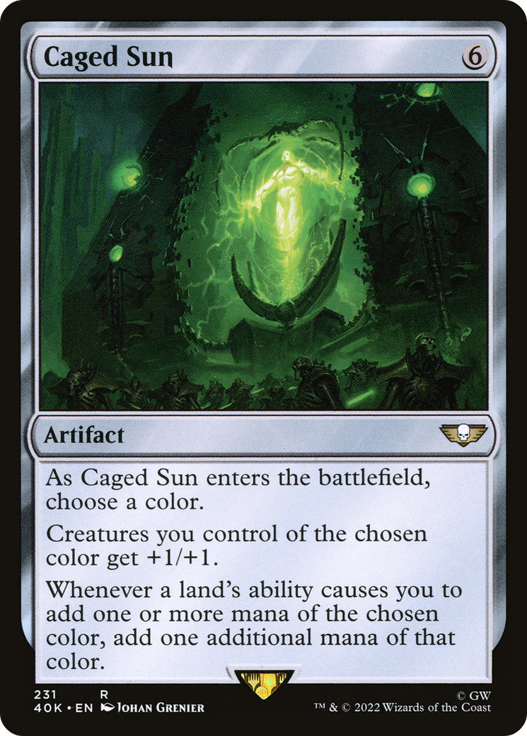 Caged Sun (40K-231) [Warhammer 40,000 Commander]