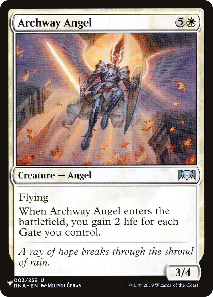 Archway Angel (LIST-RNA-3) [The List]