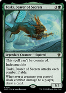 Toski, Bearer of Secrets (MKC-191) [Murders at Karlov Manor Commander]