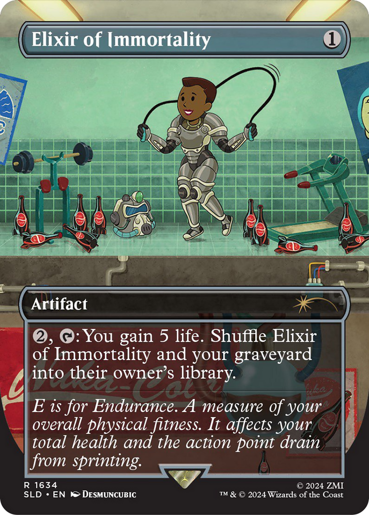 Elixir of Immortality (SLD-1634) [Secret Lair Drop] (Borderless)