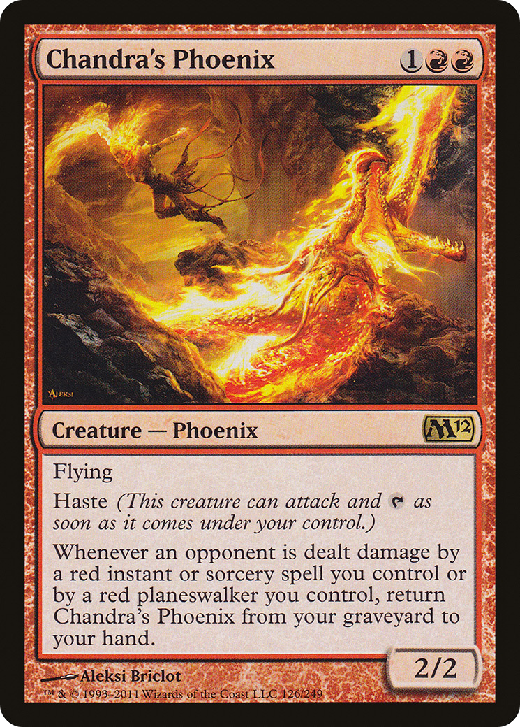 Chandra's Phoenix (M12-126) [Magic 2012]