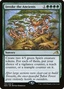 Invoke the Ancients (PPNEO-193) [Promo Pack: Kamigawa: Neon Dynasty Promos]