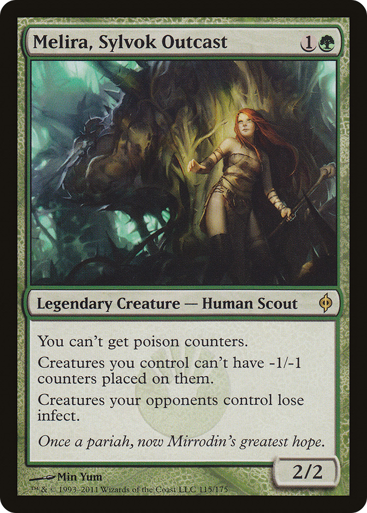 Melira, Sylvok Outcast (NPH-115) [New Phyrexia]