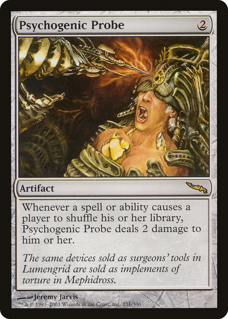 Psychogenic Probe (MRD-231) [Mirrodin]