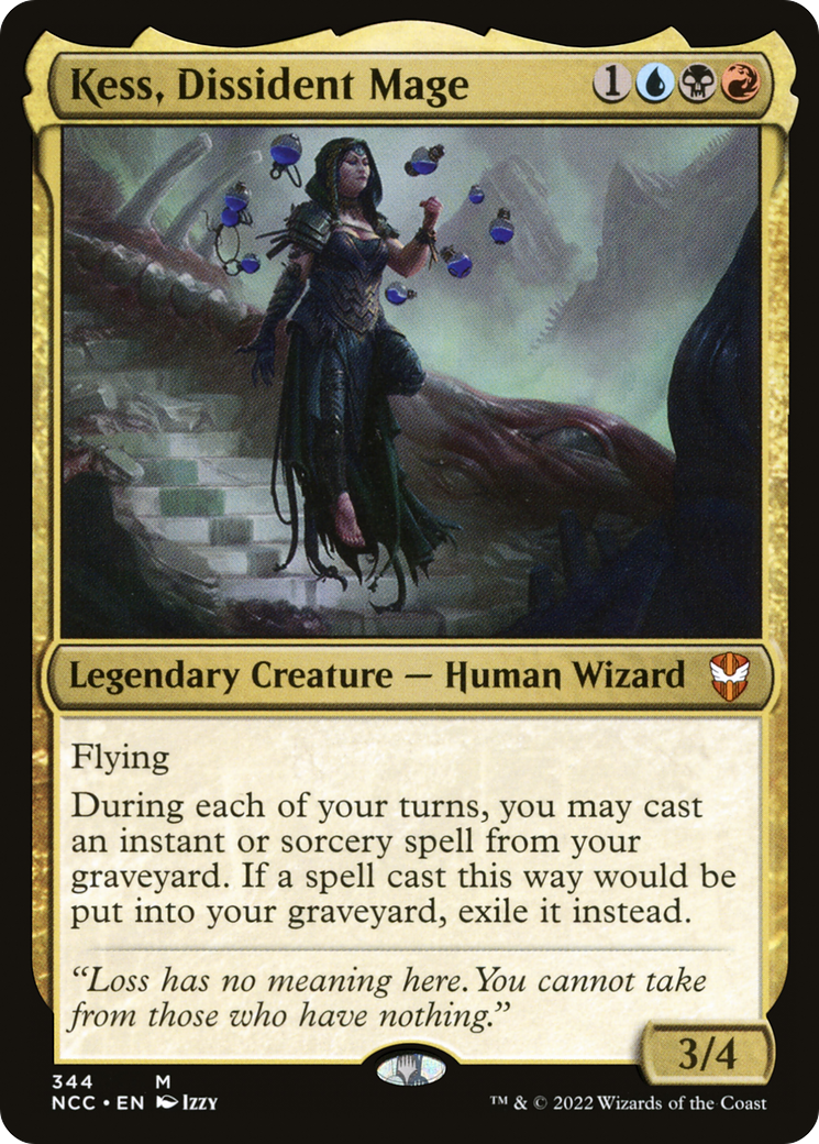 Kess, Dissident Mage (NCC-344) [New Capenna Commander]