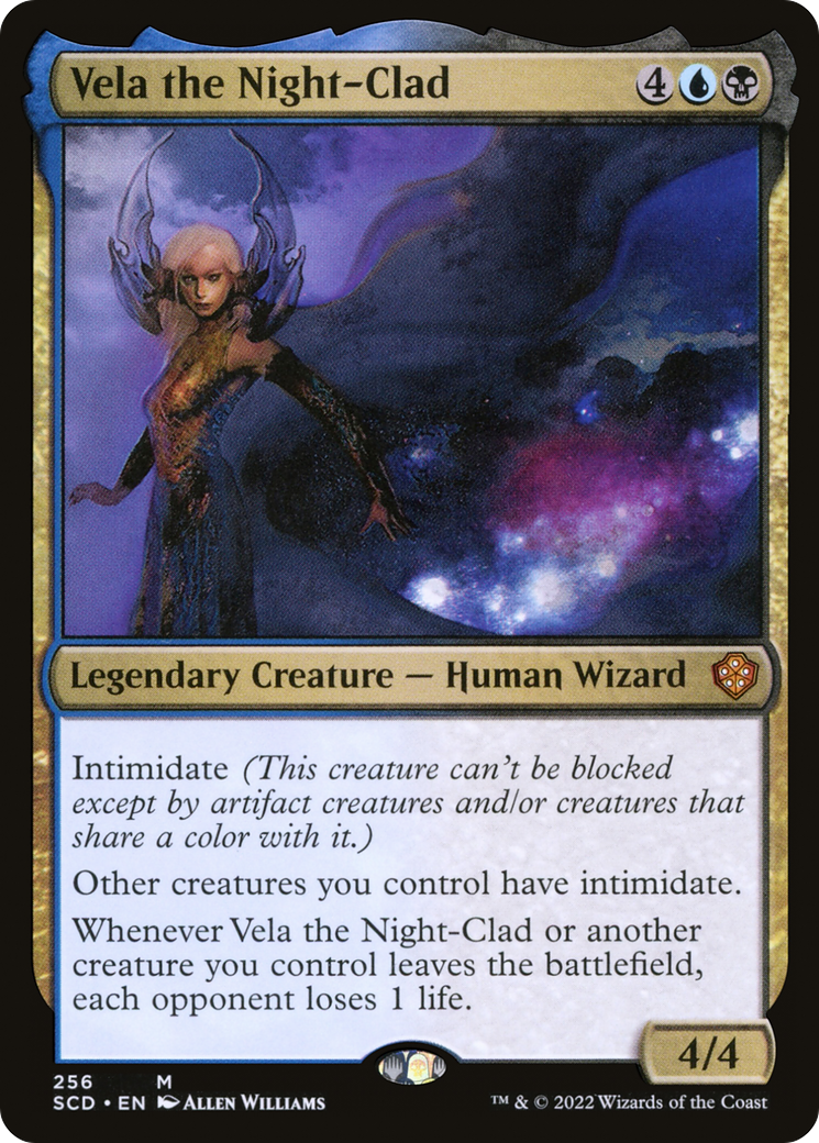 Vela the Night-Clad (SCD-256) [Starter Commander Decks]