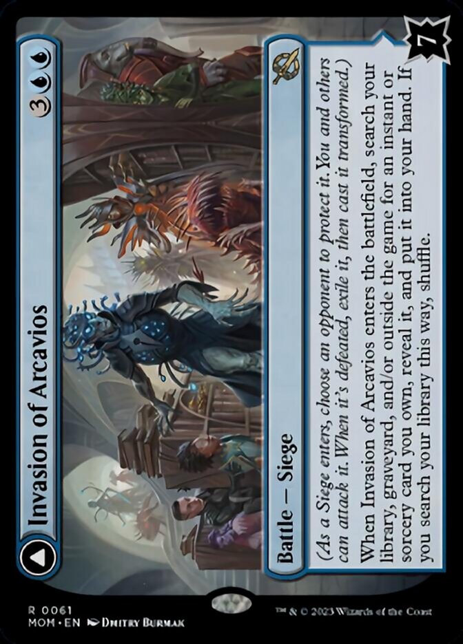 Invasion of Arcavios // Invocation of the Founders (MOM-061) [March of the Machine]