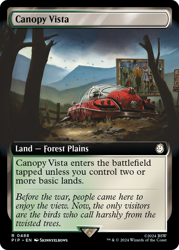 Canopy Vista (PIP-488) [Fallout]: (Extended Art) Foil