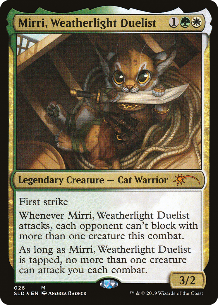 Mirri, Weatherlight Duelist (SLD-026) [Secret Lair Drop] Foil