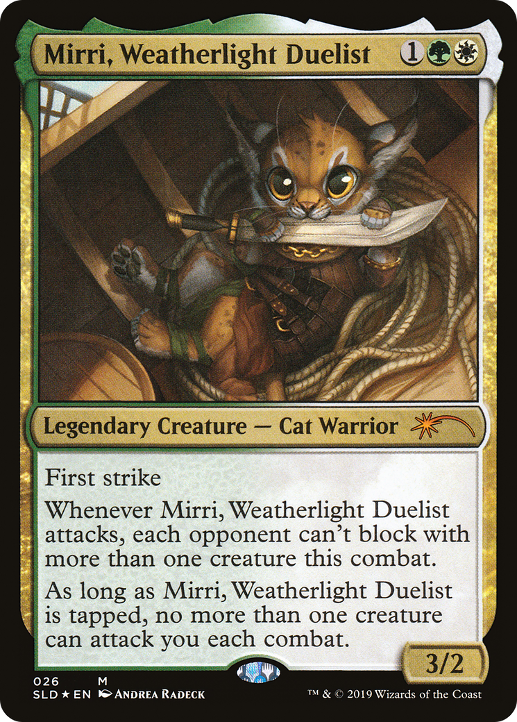 Mirri, Weatherlight Duelist (SLD-026) [Secret Lair Drop] Foil