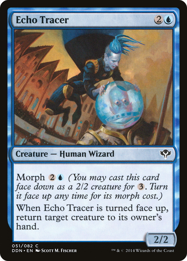 Echo Tracer (DDN-051) [Duel Decks: Speed vs. Cunning]