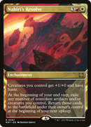 Nahiri's Resolve (MAT-087) [March of the Machine: The Aftermath]: (Showcase) Foil