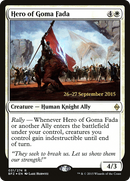 Hero of Goma Fada (PRE-31S) [Battle for Zendikar Promos] Foil